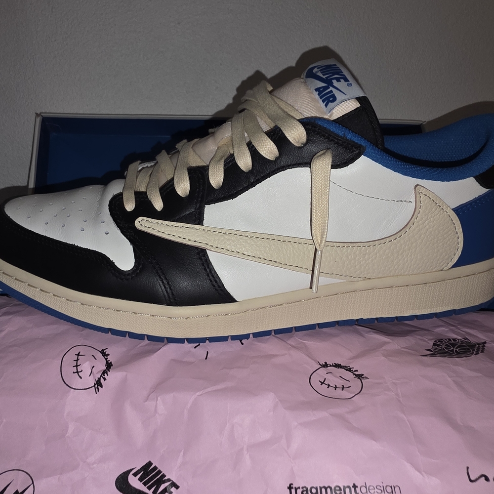 Travis Scott x Fragment Jordan 1 Low 14m